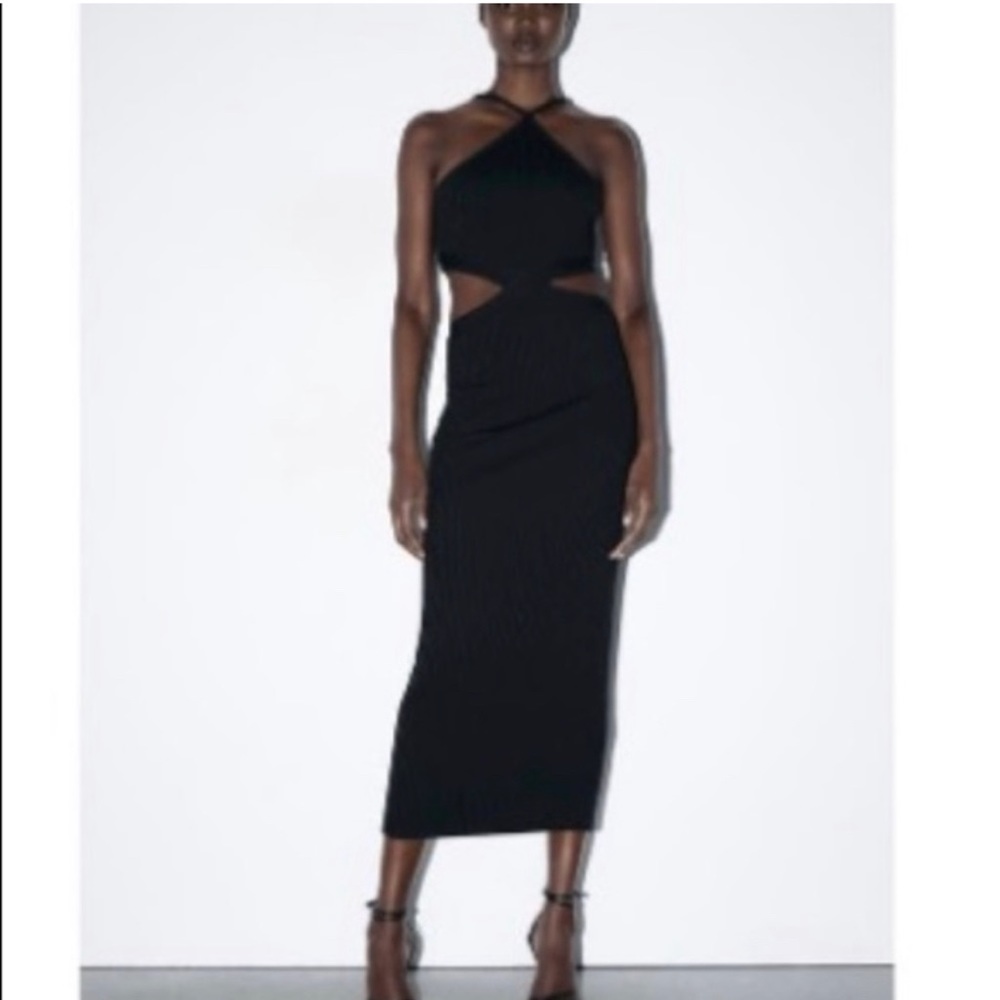 Zara Black Maxi Dress